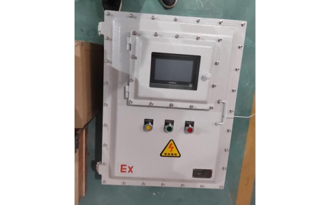 触摸屏防爆控制箱 PLC防爆操作箱