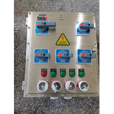 不锈钢防爆检修电源插销箱 BXX系列 1进4出