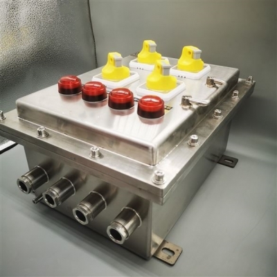 304材质不锈钢防爆开关箱配电箱ExdbIIBT6