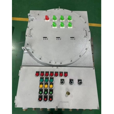 PLC触摸屏防爆控制柜 ExdbIIBT6