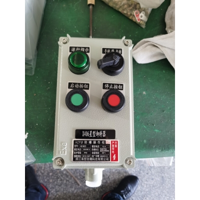 防爆操作柱 HZ-BZC-A2D1K1G 2按钮1灯1开关