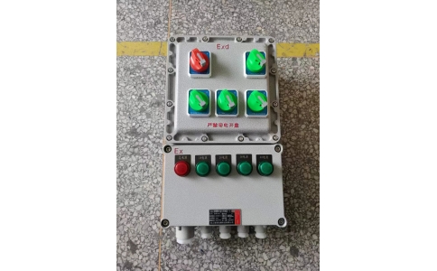 1进4出 防爆开关箱 防爆照明配电箱 铸铝材质