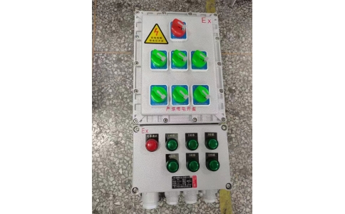 600-300防爆配电箱 1进6出 60A防爆照明箱
